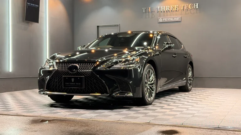 石川県小松市THE THREE TECHでFEYNLABセラミックコーティングを施工したLEXUS LS500h