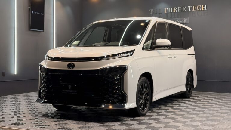 白山市 トヨタ ヴォクシーハイブリッド 新車カーコーティング FEYNLAB CERAMIC Ultra Ver.3施工車両